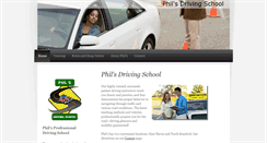 Desktop Screenshot of philsprofessionaldrivingschool.com