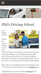 Mobile Screenshot of philsprofessionaldrivingschool.com